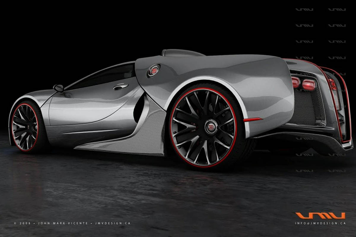 Bugatti Veyron supercar concept