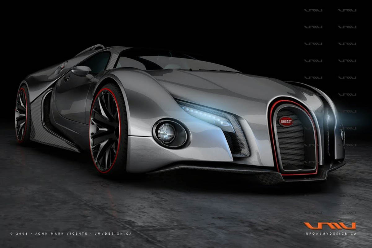 Bugatti Veyron supercar concept