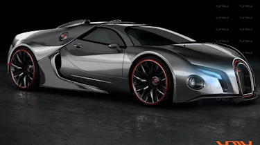 Bugatti Veyron supercar concept