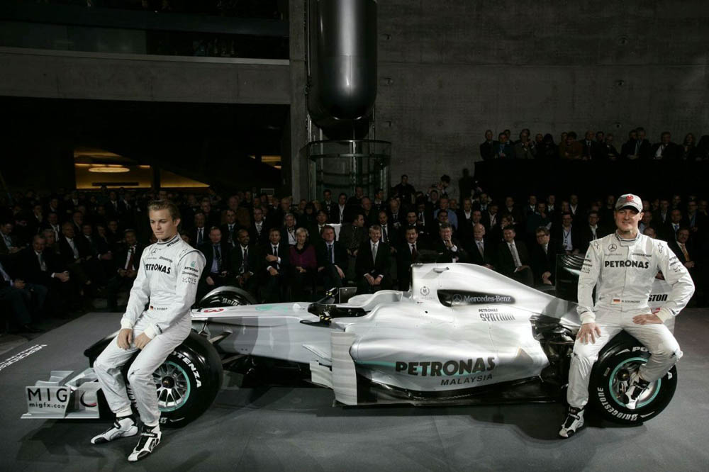 Mercedes GP Formula 1 car