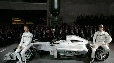Mercedes GP Formula 1 car