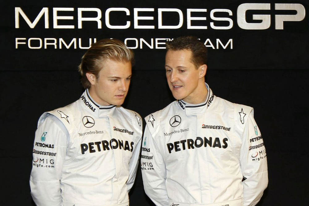 Mercedes GP Formula 1 car