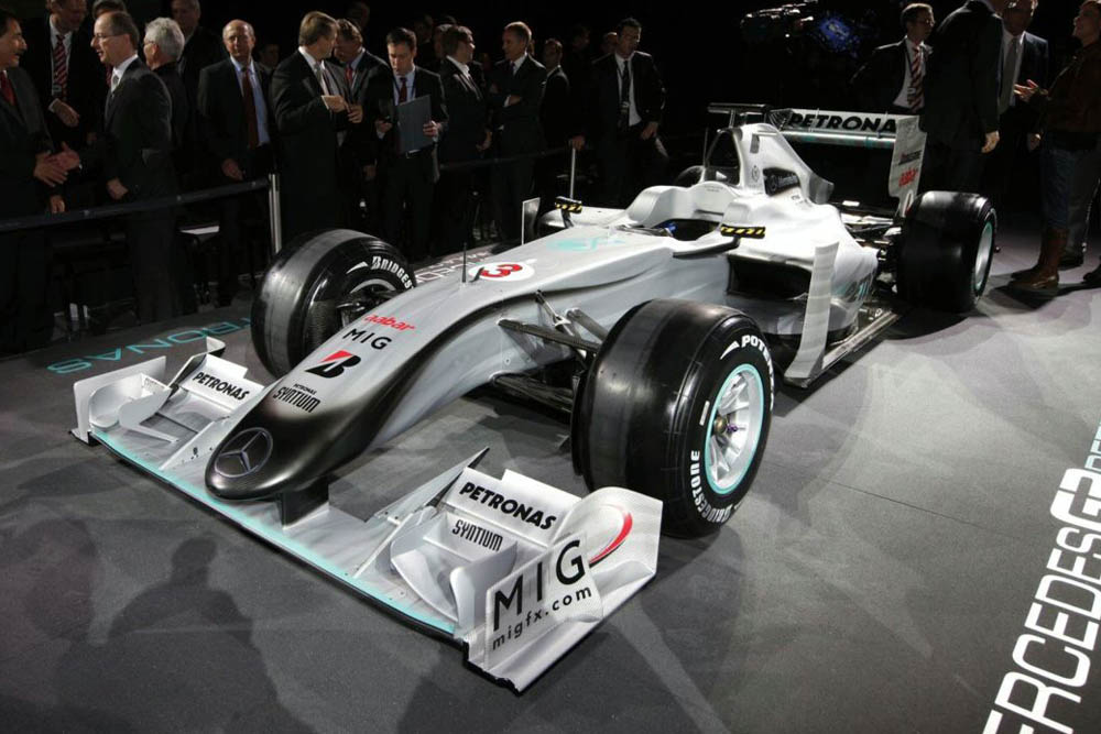 Mercedes GP Formula 1 car