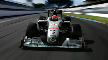 Mercedes GP Formula 1 car