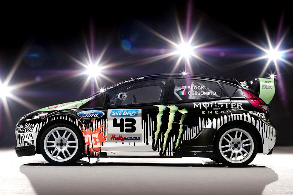 Ken Block's Fiesta rally car