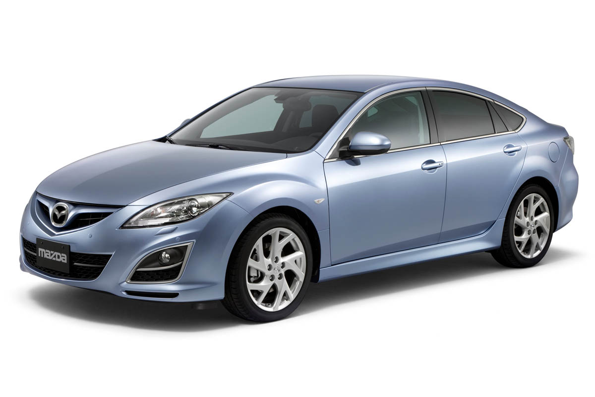 New Mazda 6 front three-quarter view