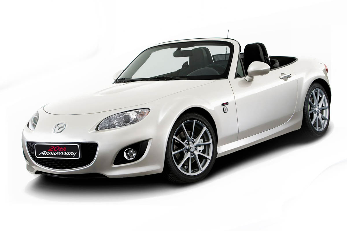 Mazda MX-5 20th Anniversary white