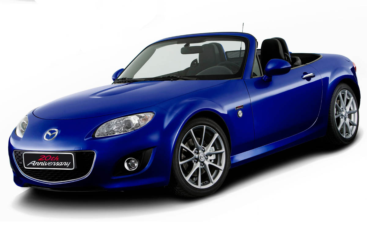 Mazda MX-5 20th Anniversary blue