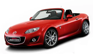 Mazda MX-5 20th Anniversary red