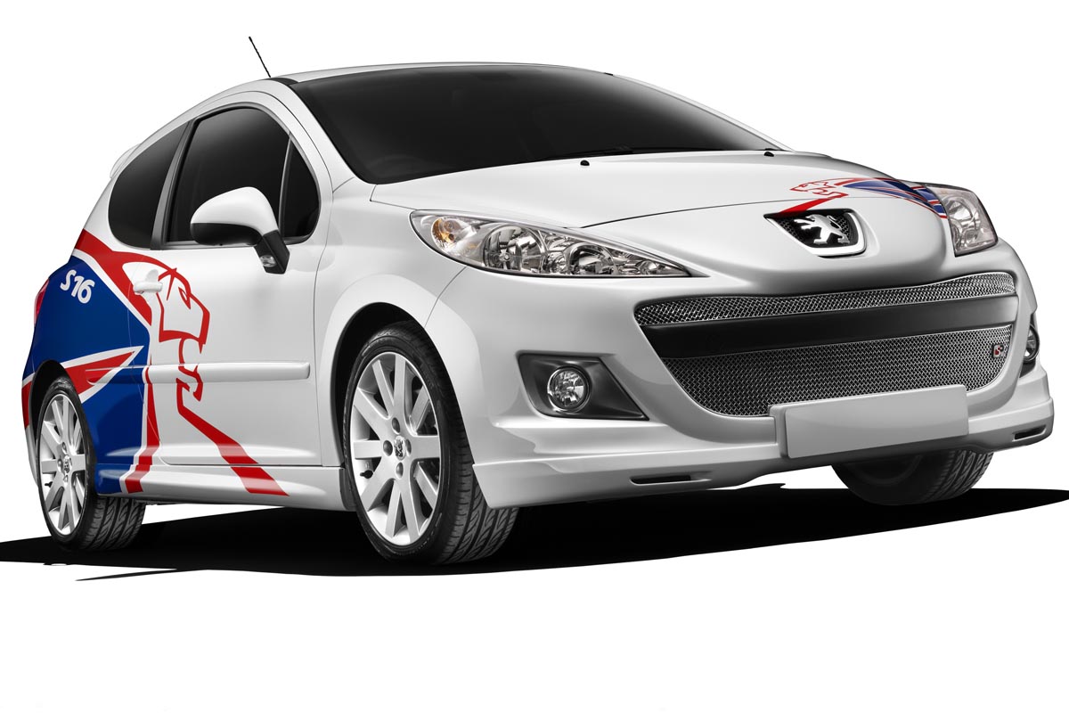 Peugeot 207 S16 front 3/4