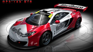 McLaren MP4-12C GTR supercar