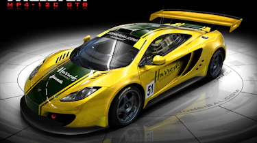 McLaren MP4-12C GTR supercar