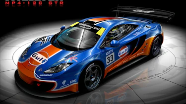 McLaren MP4-12C GTR supercar