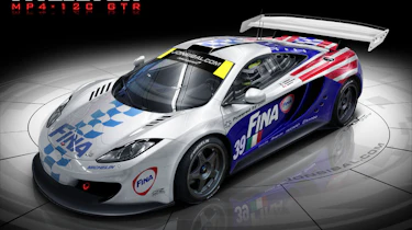 McLaren MP4-12C GTR supercar