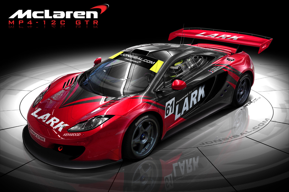 McLaren MP4-12C GTR supercar