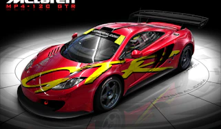 McLaren MP4-12C GTR supercar