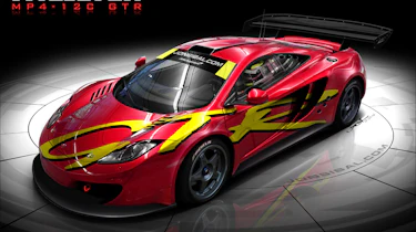 McLaren MP4-12C GTR supercar
