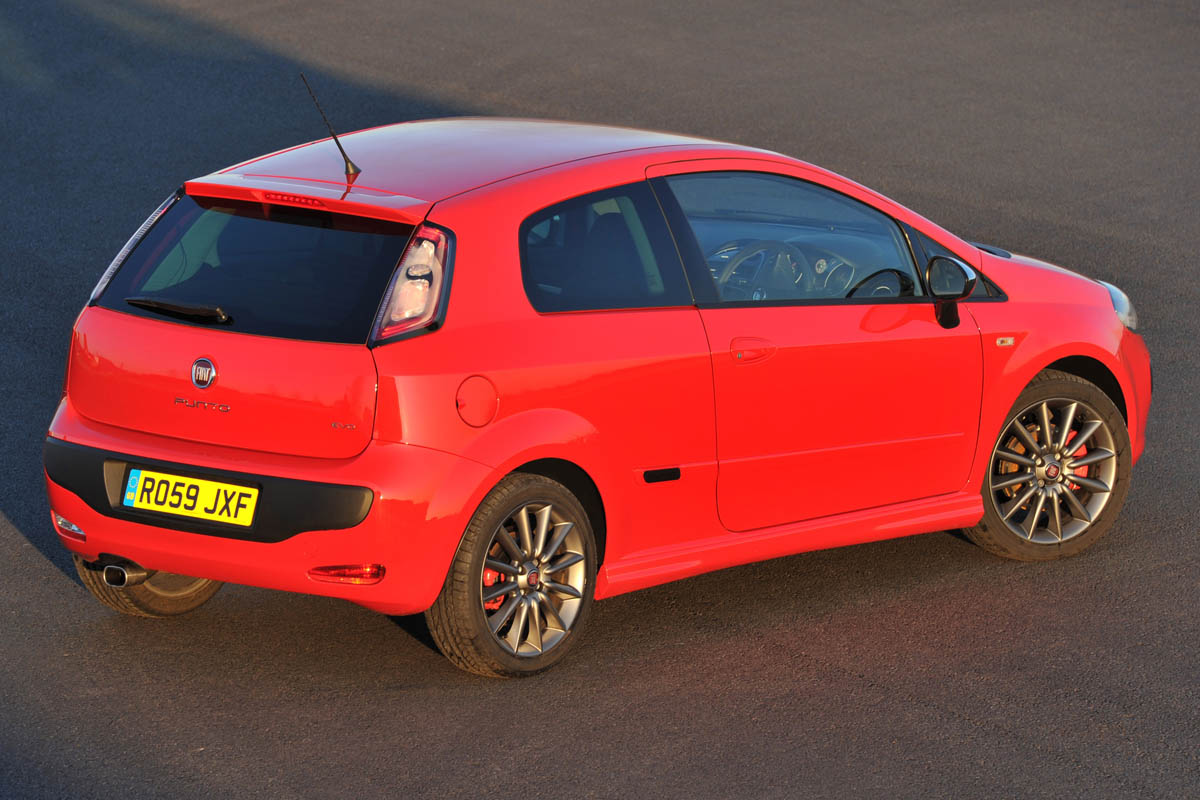 Fiat Punto Evo Sporting rear view