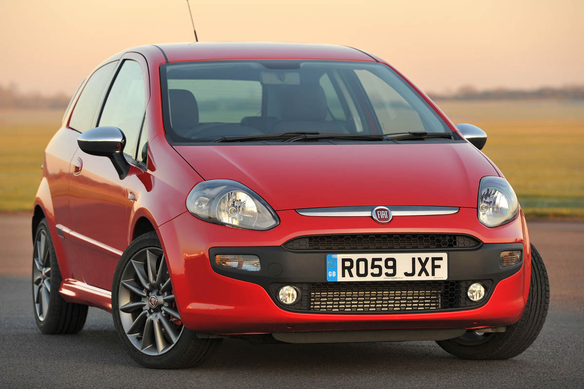 Fiat Punto Evo Sporting front view