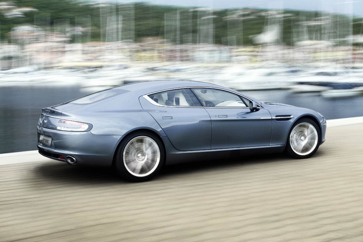 Aston Martin Rapide rear action