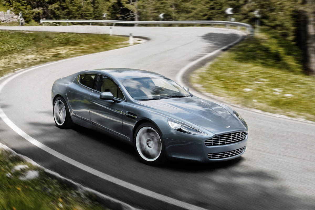 Aston Martin Rapide front action