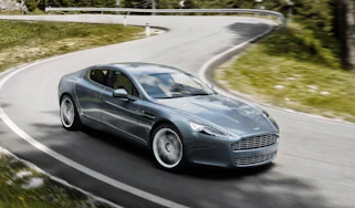 Aston Martin Rapide front action