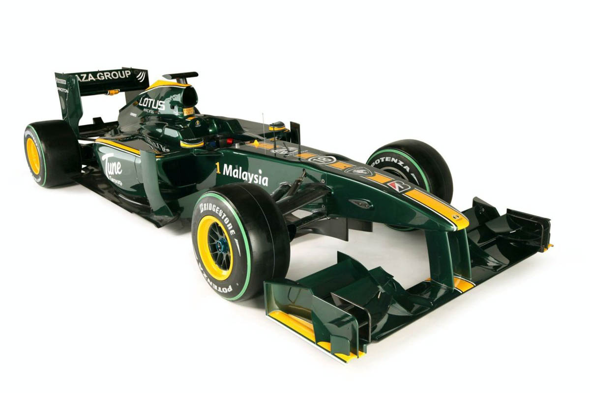 2010 Lotus Formula 1 car