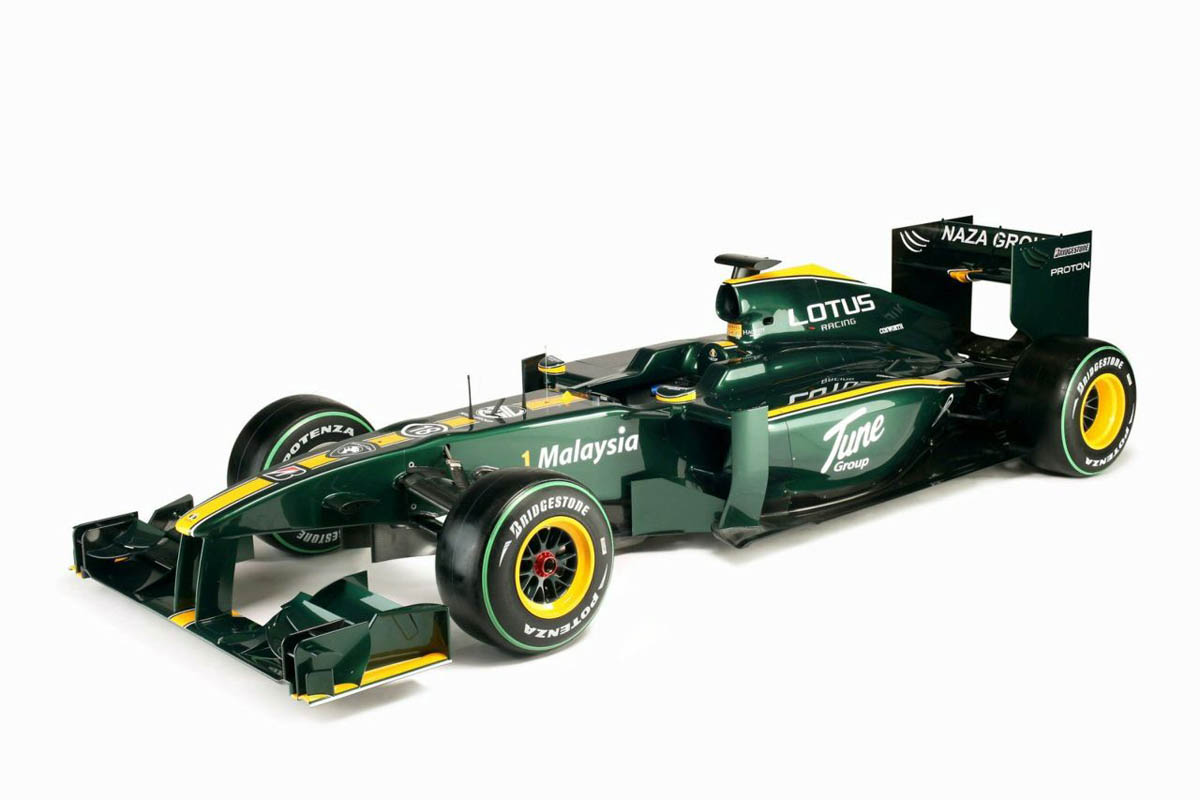 2010 Lotus Formula 1 car