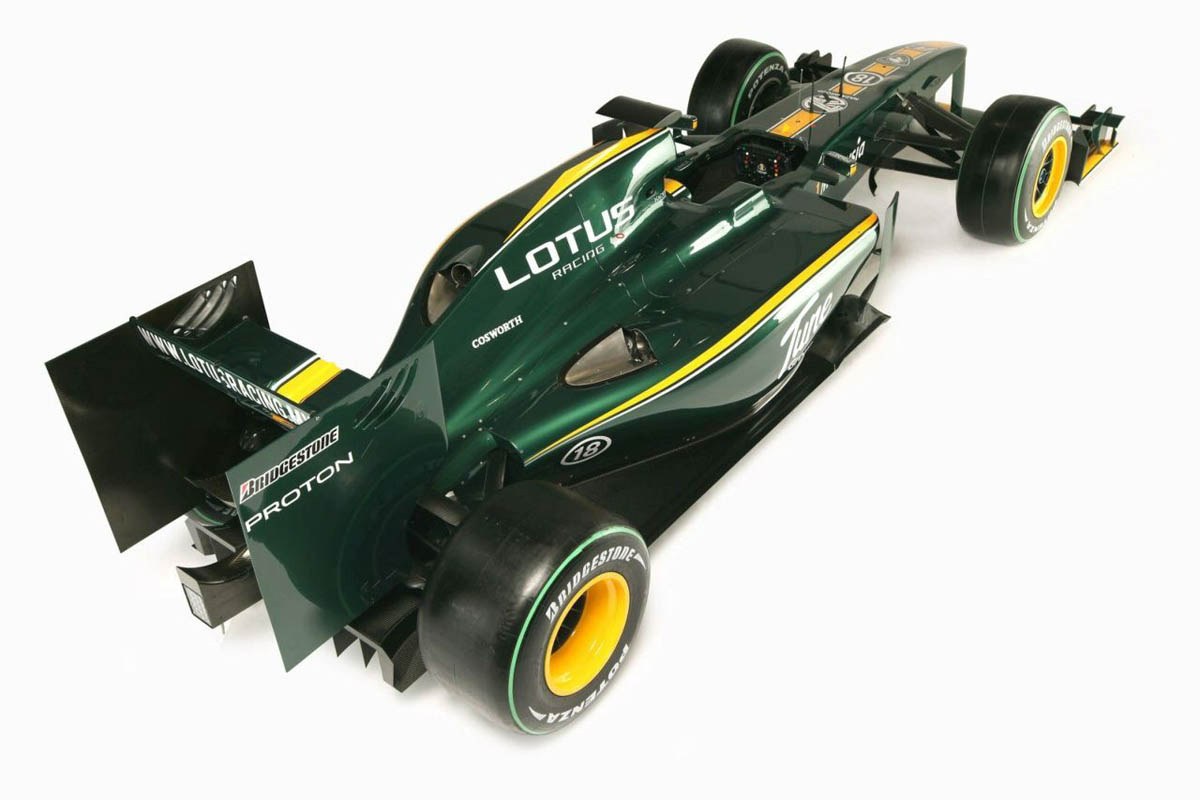 2010 Lotus Formula 1 car