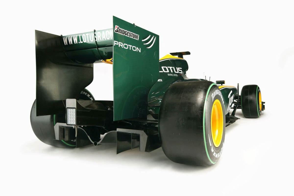 2010 Lotus Formula 1 car