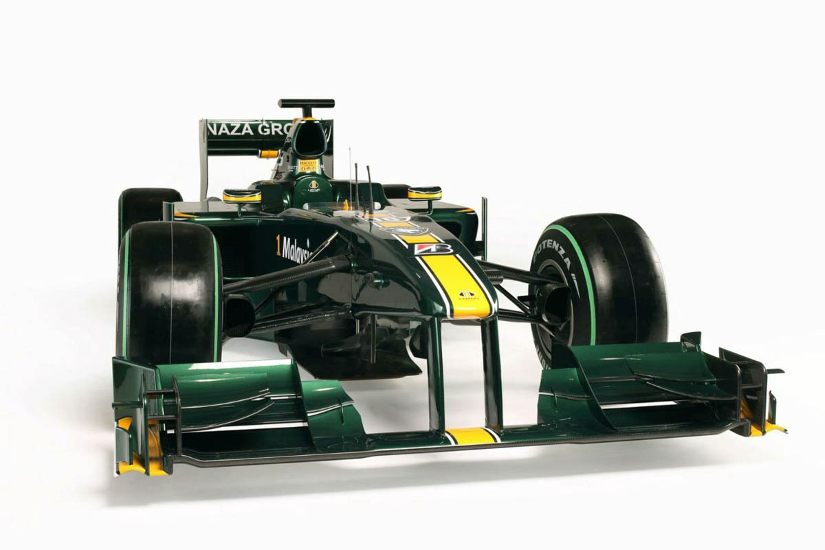 2010 Lotus Formula 1 car