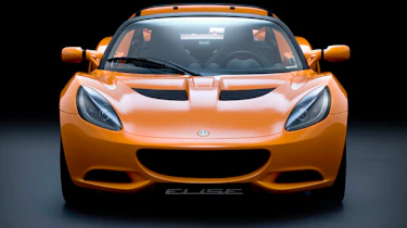 New Lotus Elise front view