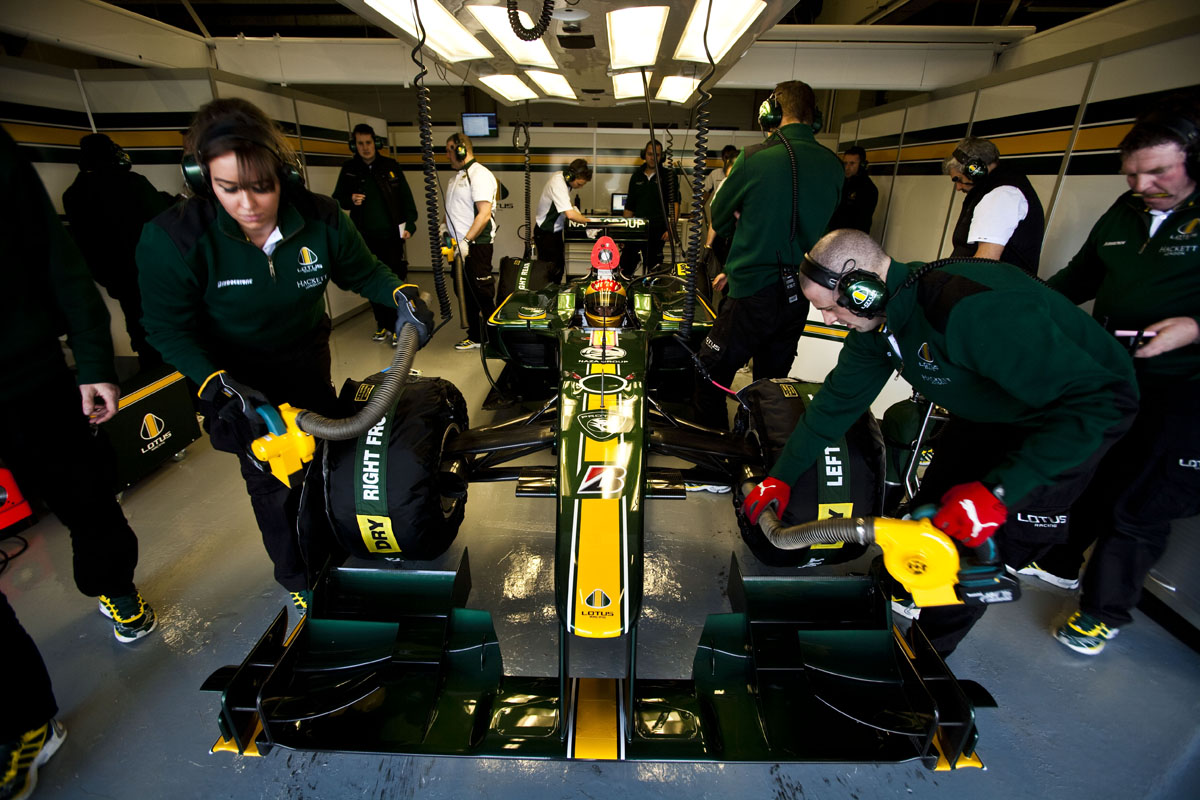 Formula 1 test latest