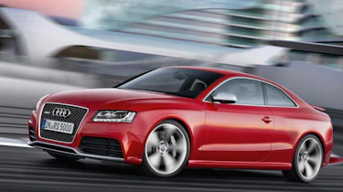 Audi RS5 front action