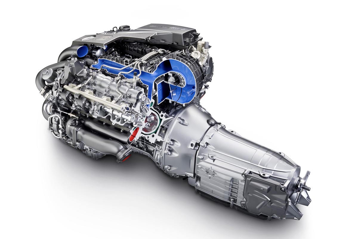 engine cutaway