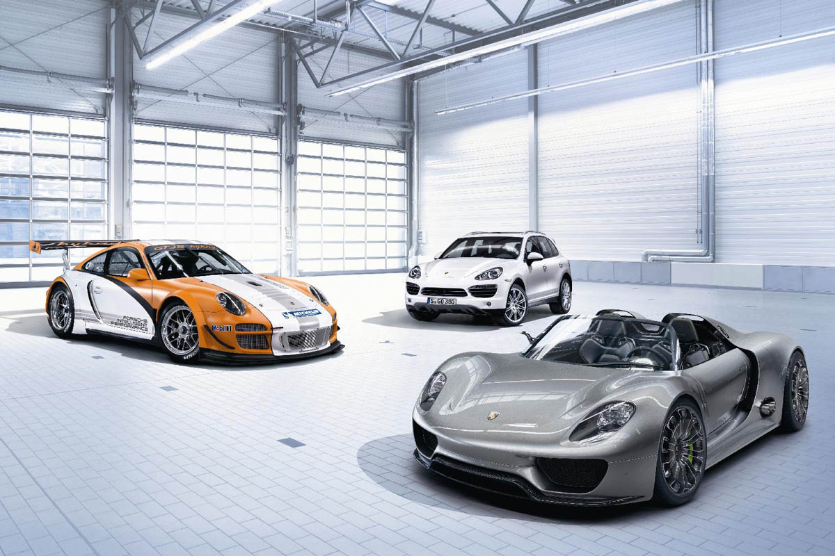 Porsche 918 Spyder hybrid