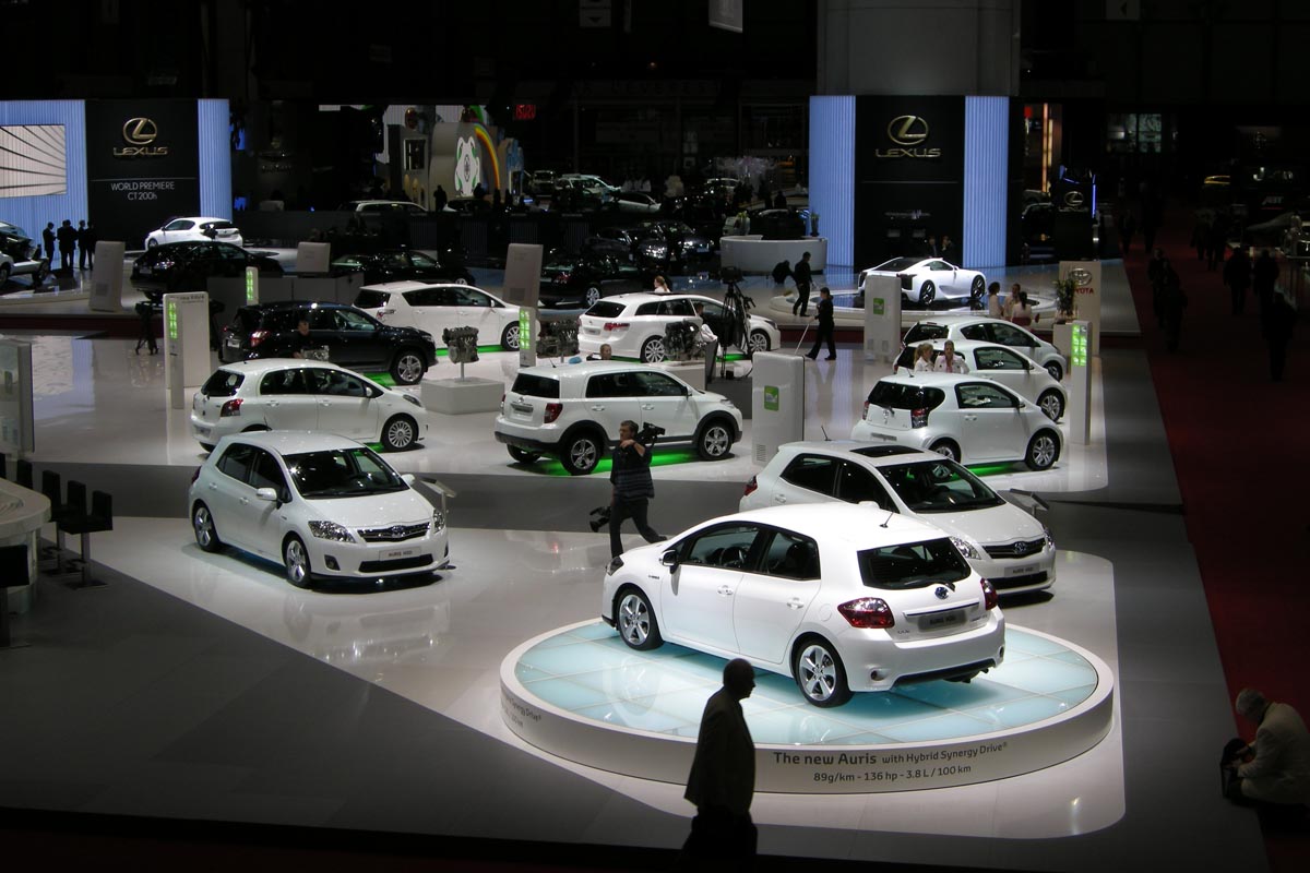 Toyota stand