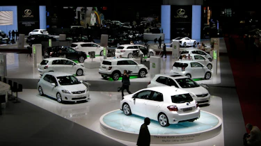 Toyota stand
