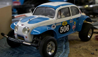 Tamiya Sand Scorcher RC car