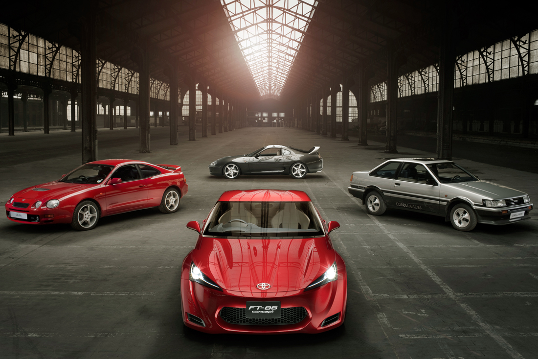 Toyota FT-86 meets the family