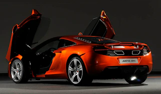 McLaren MP4-12C supercar