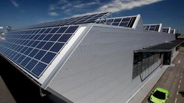 Lamborghini's photovoltaic factory
