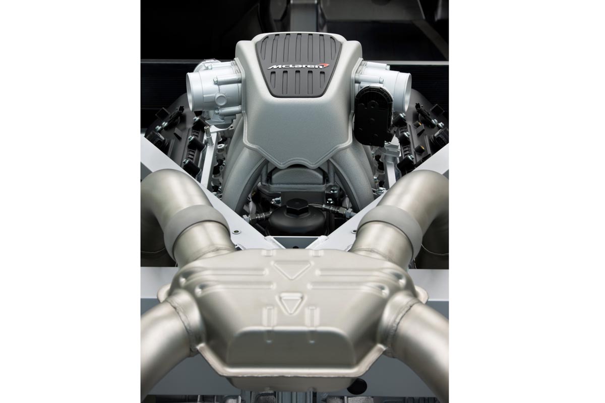 MP4 engine detail