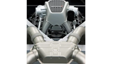 MP4 engine detail
