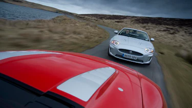 Jaguar chases Audi
