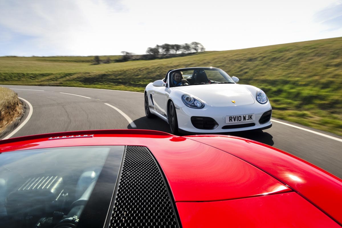 Boxster chases 360