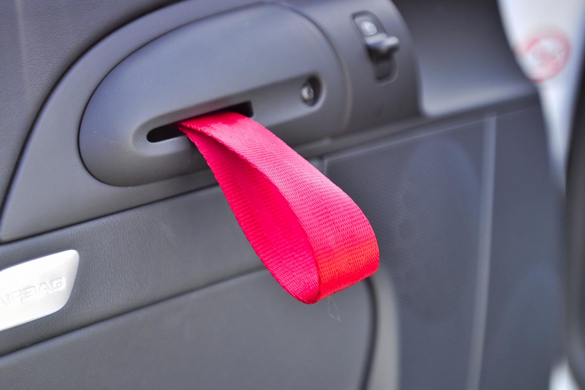 Boxster door pull