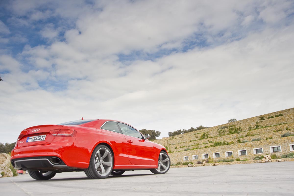 RS5 rear static