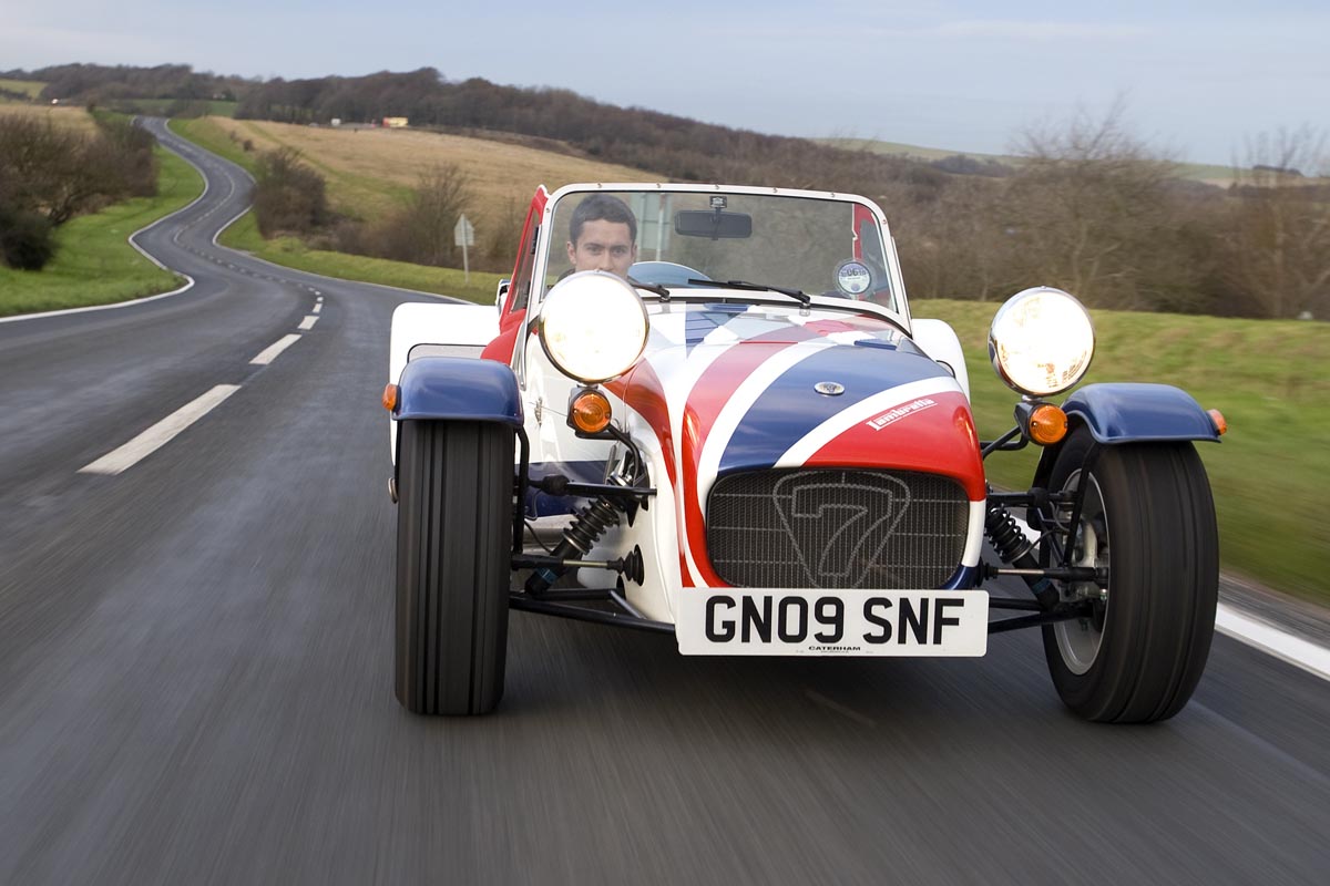 Caterham nose tracking