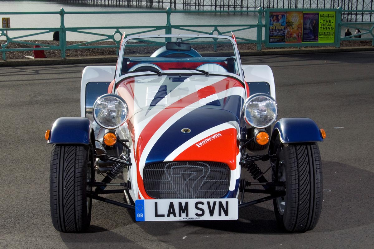 Caterham nose static